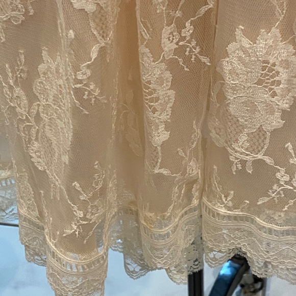 Vintage Jessica McClintock lace party dress size 6 - Picture 4 of 10